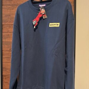 Icecream Deep Blue Crewneck